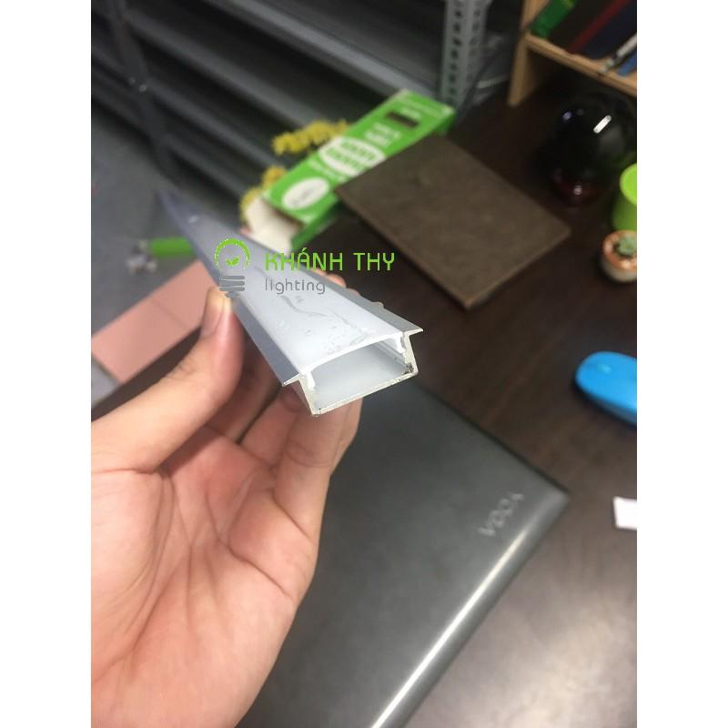 Thanh nhôm âm trần thạch cao, âm tường kt 619 kích thước 30x10mm