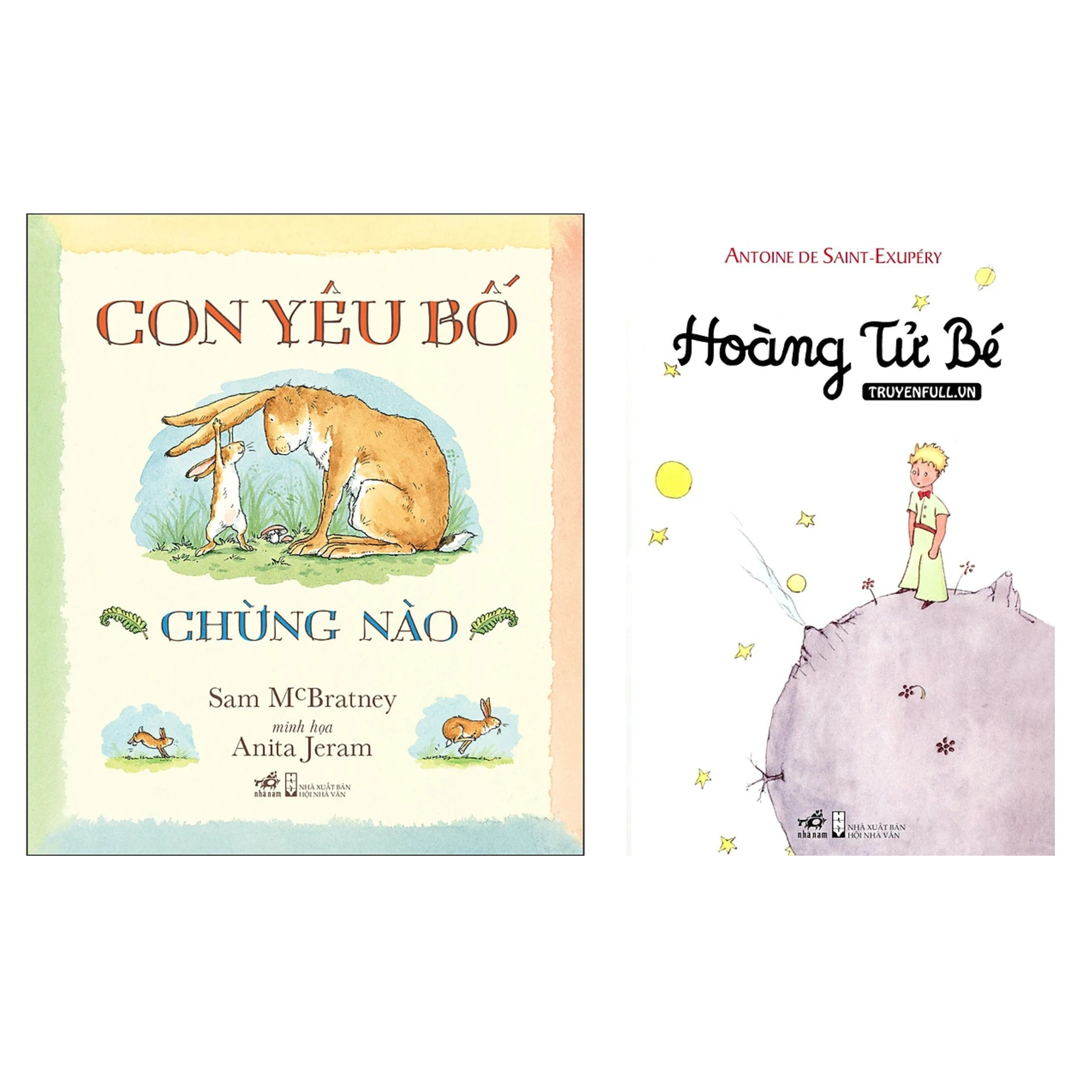 Combo 2 Quyển : Hoàng Tử Bé + Con Yêu Bố Chừng Nào
