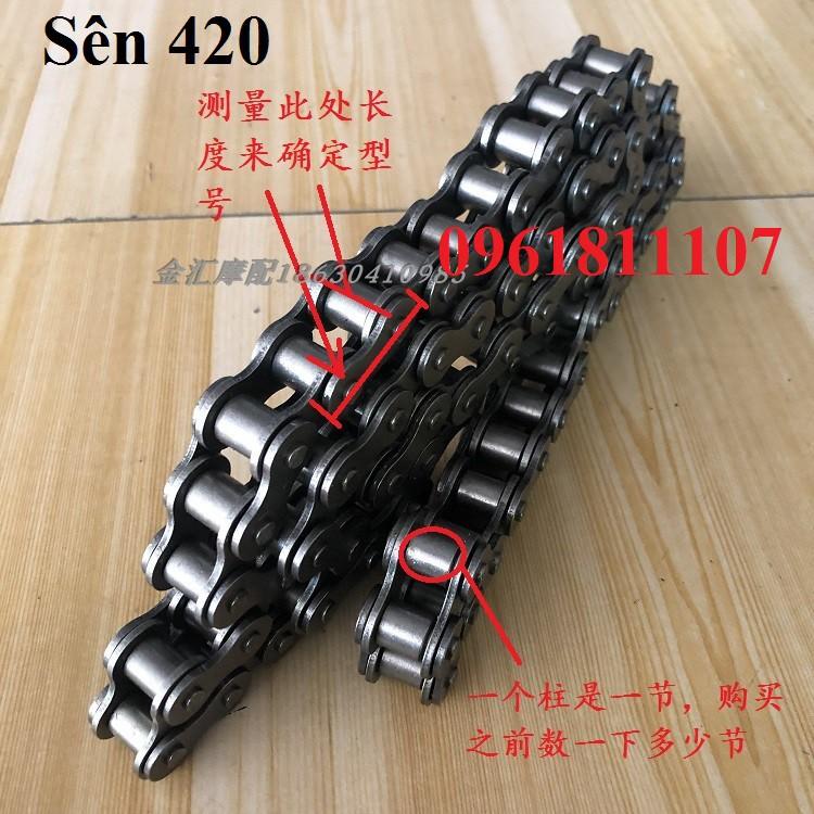 Sên 420 70 mắc chế xe đạp điện