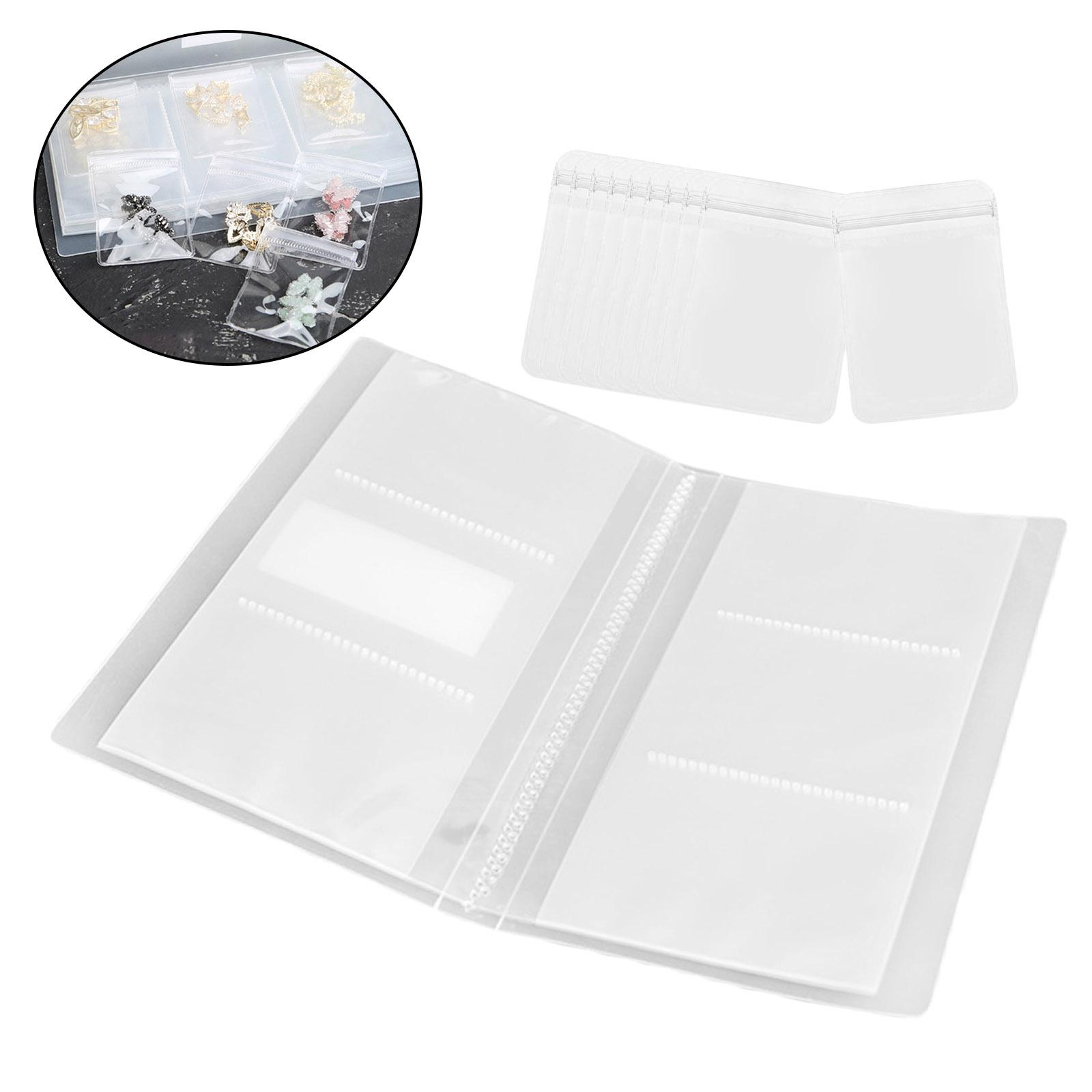 PVC Jewelry Storage Organizer for Earrings Album Cards