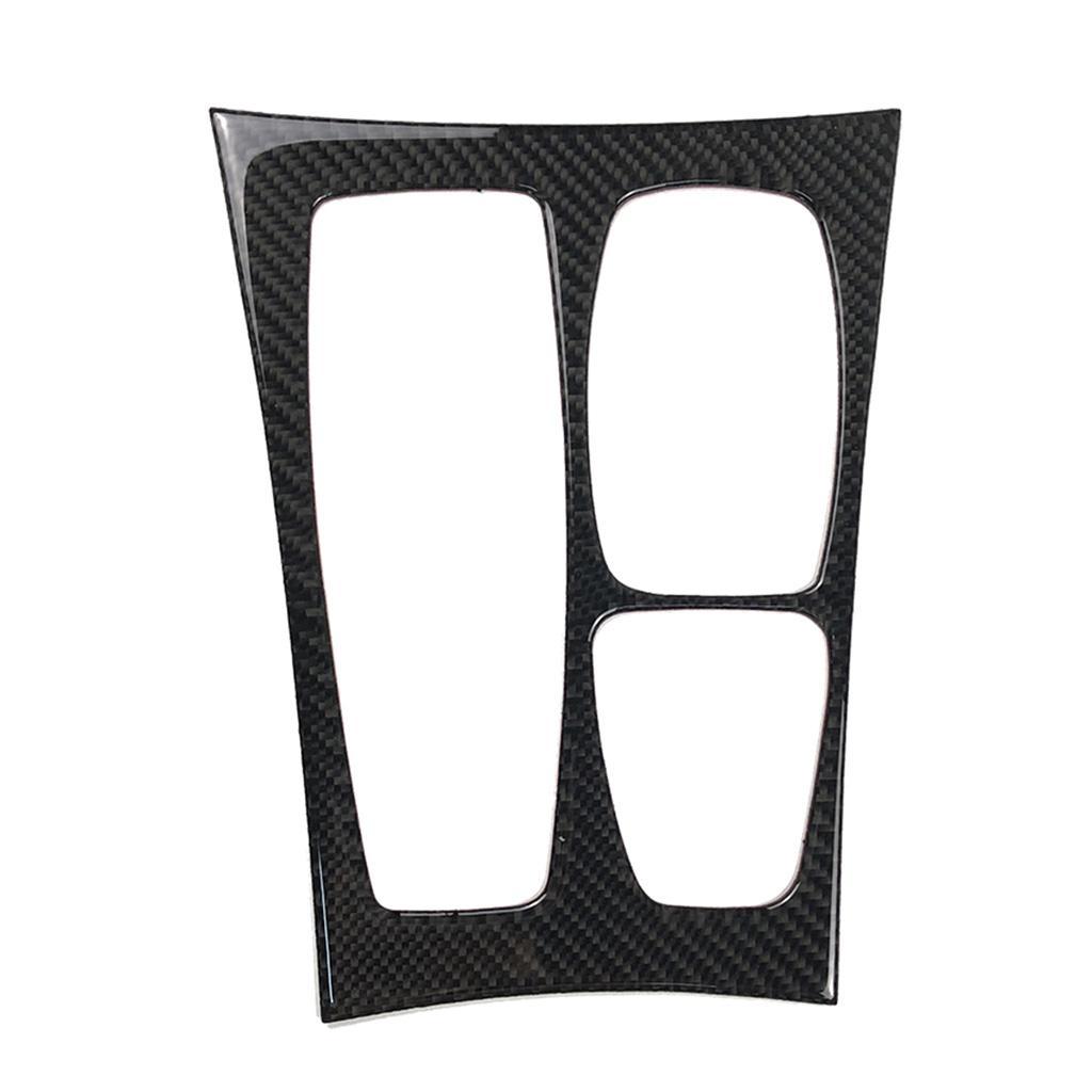 Carbon Fiber Inner Control Gear Shift Box Panel Covers For BMW E70 E71 X5 X6