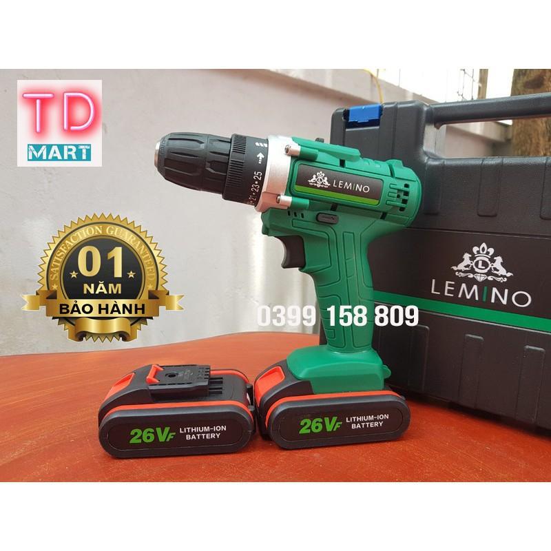 Máy Khoan Pin Limino 26V 100% Lõi Đồng