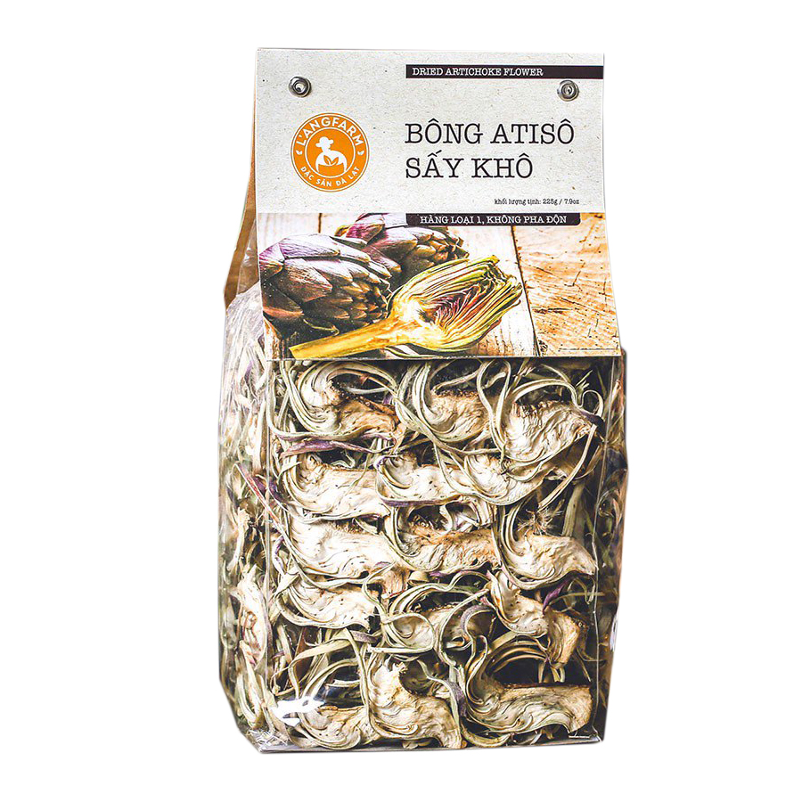 Bịch Bông Atisô Sấy Khô L'angfarm (225g)