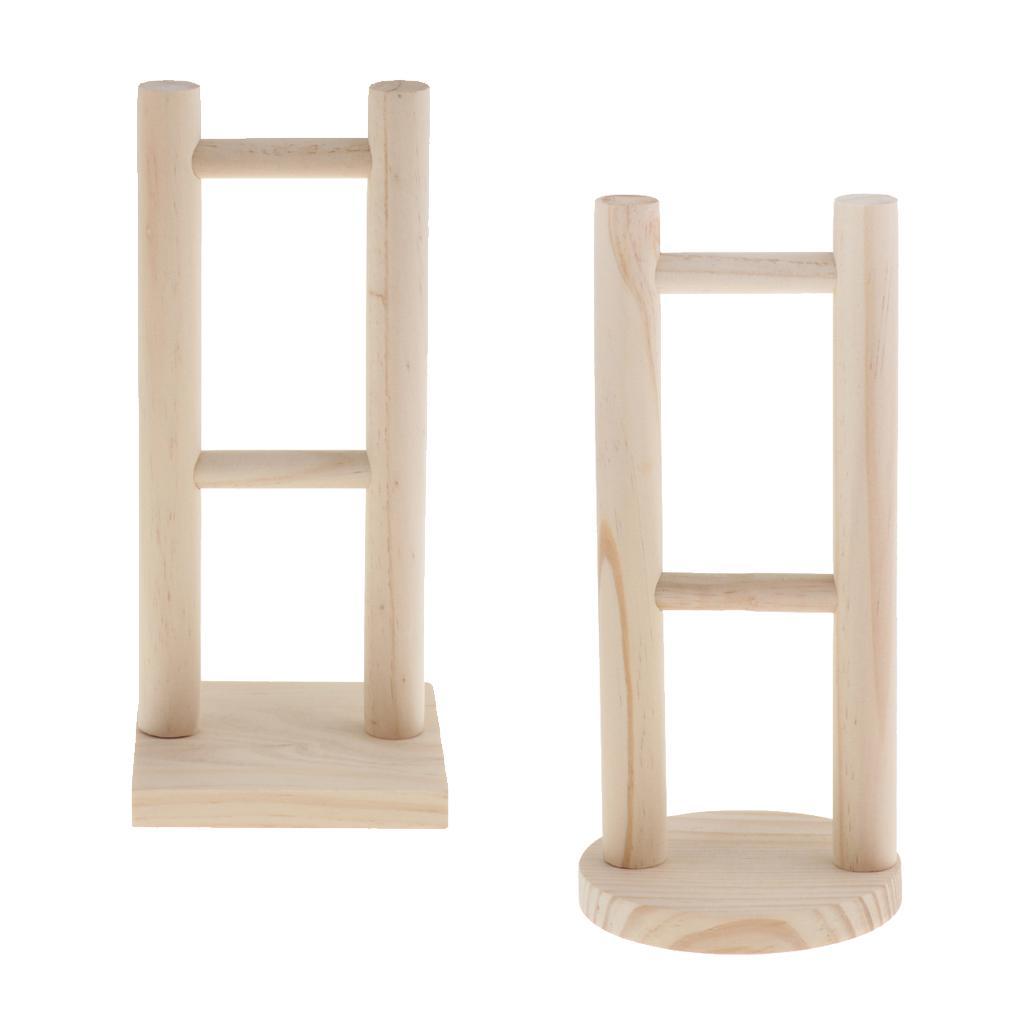 Wooden Headphone Display Holder Stand Frame for Headphones