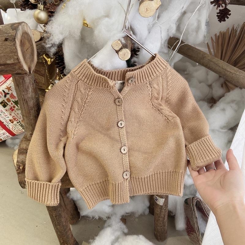 P'ti chou - Áo Cardigan Baen sơi len nhập Hàn cho bé 8kg - 20kg