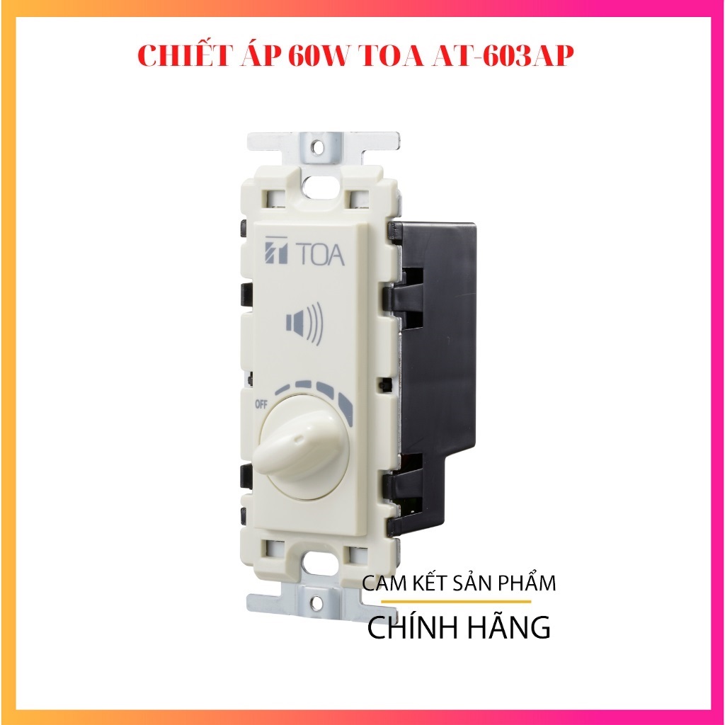 Chiết áp điều chỉnh âm lượng 60W TOA AT-603AP - Hàng Chính Hãng