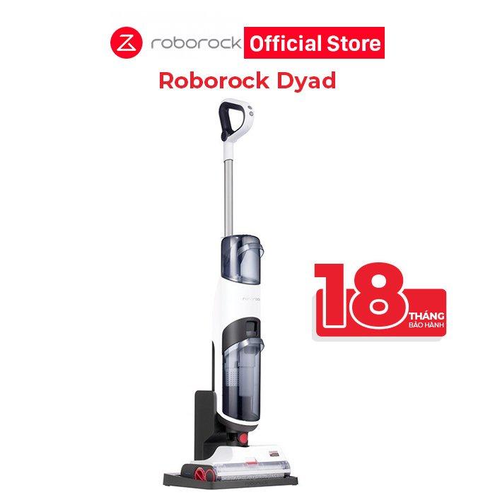 Máy hút bụi lau sàn khô và ướt Roborock Dyad - Động cơ kép 2 con lăn DyadPower công suất 13.000Pa, Tự giặt chổi - Hàng chính hãng