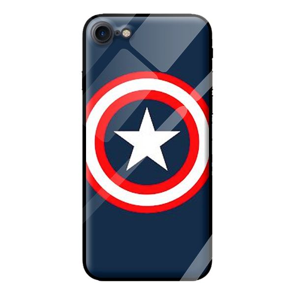 Ốp kính cường lực cho iPhone 7 mẫu NỀN XANH 11 - Hàng chính hãng