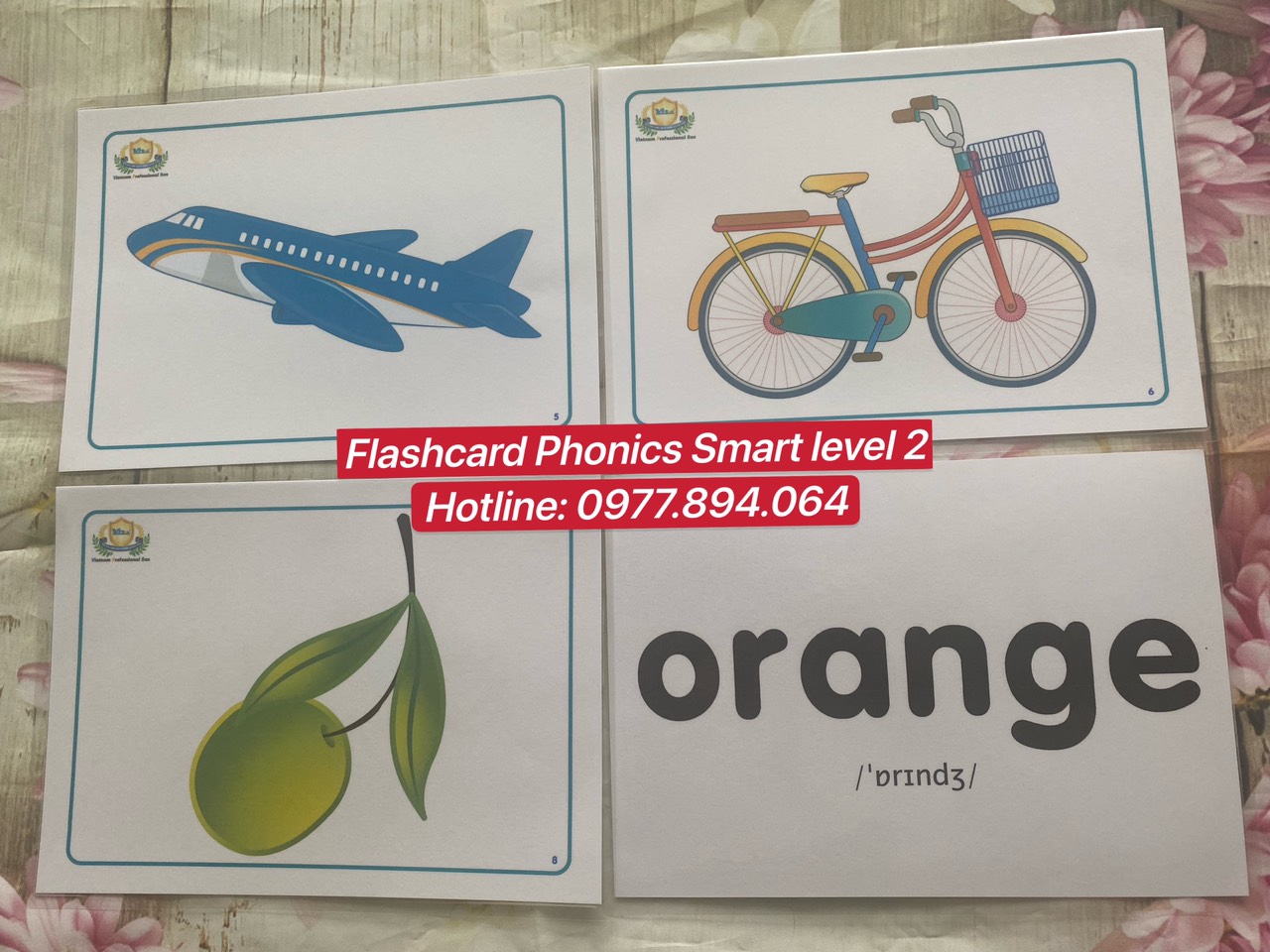 FLASHCARD TIẾNG ANH LỚP 1,2 - chương trình SMART PHONICS mới nhất