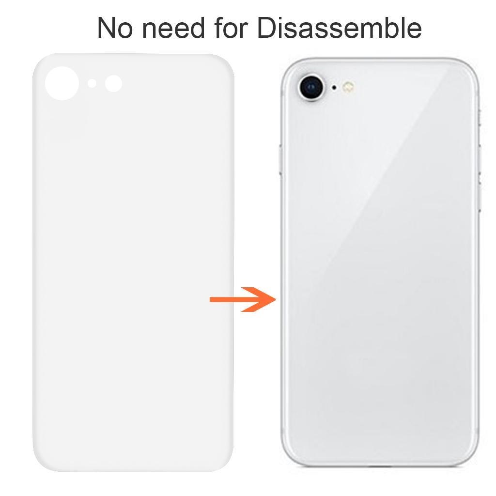 For   8 Battery Back Cover Rear Glass - With Adhesive