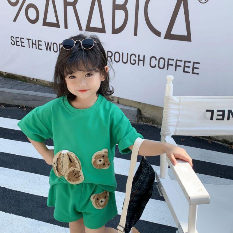 Bộ Gấu 3D bé trai bé gái