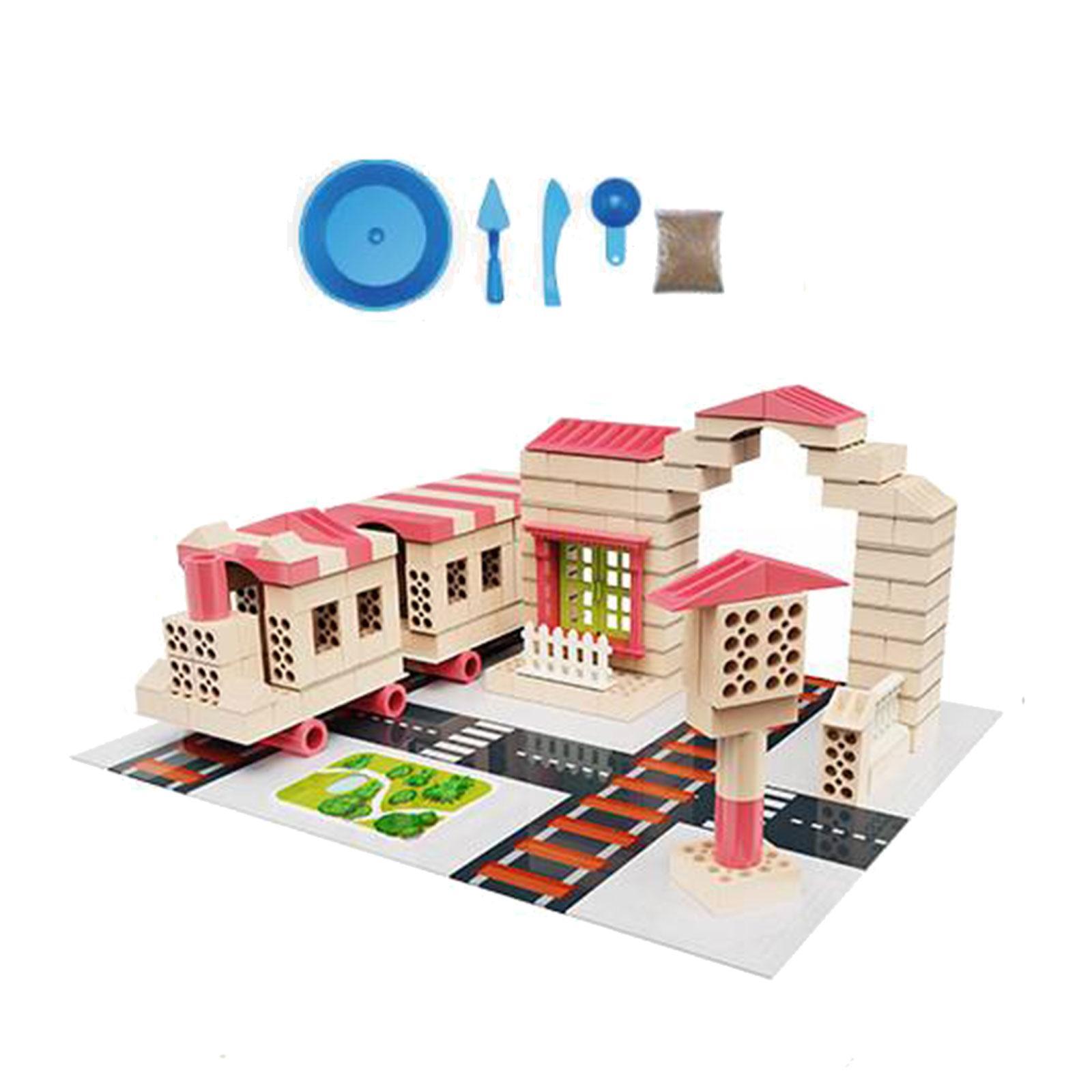 Building Bricks Kits Pile up Brick Creative for Boy Girl Toddlers