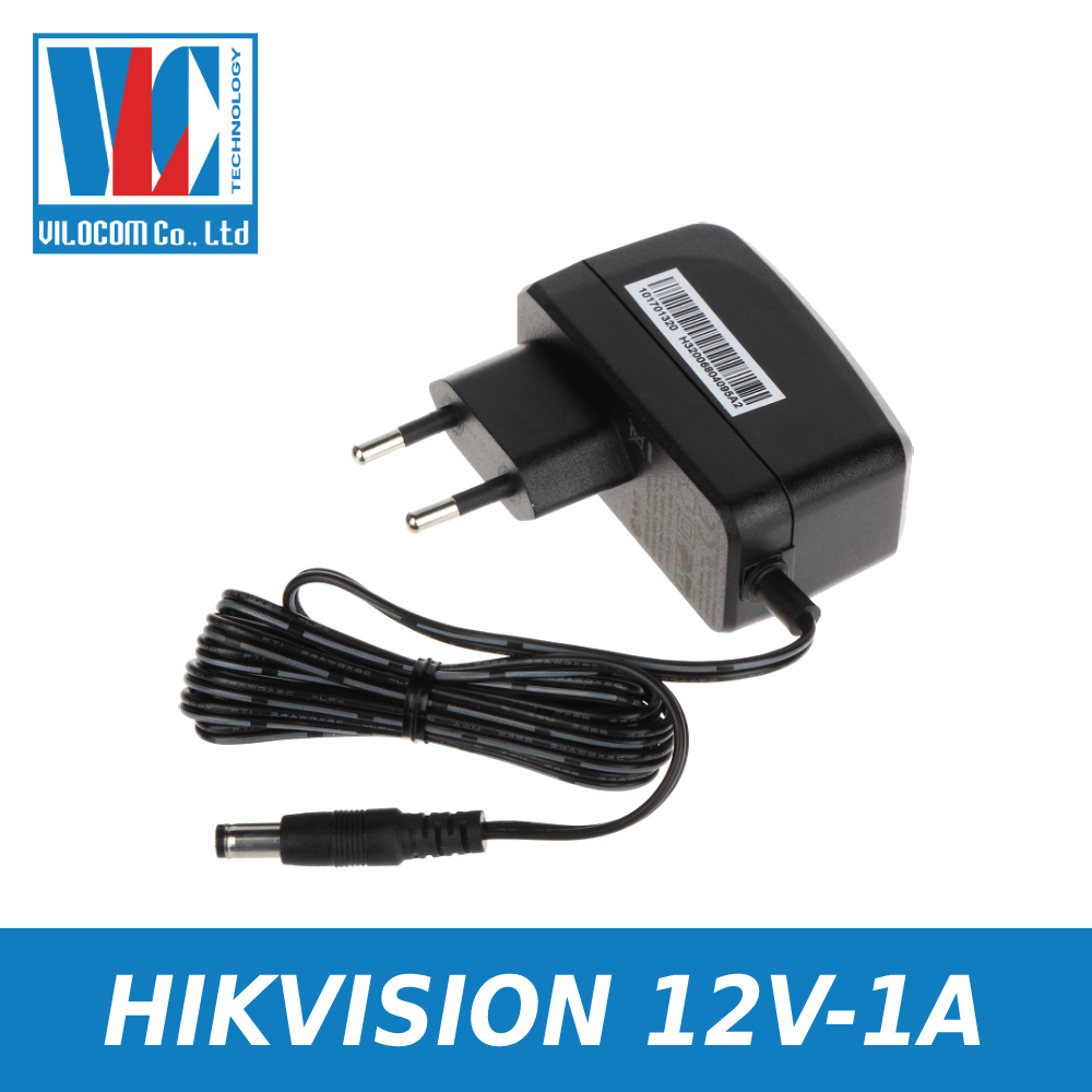 Nguồn cho Camera 12V-1A Hikvision - Hàng Chính Hãng