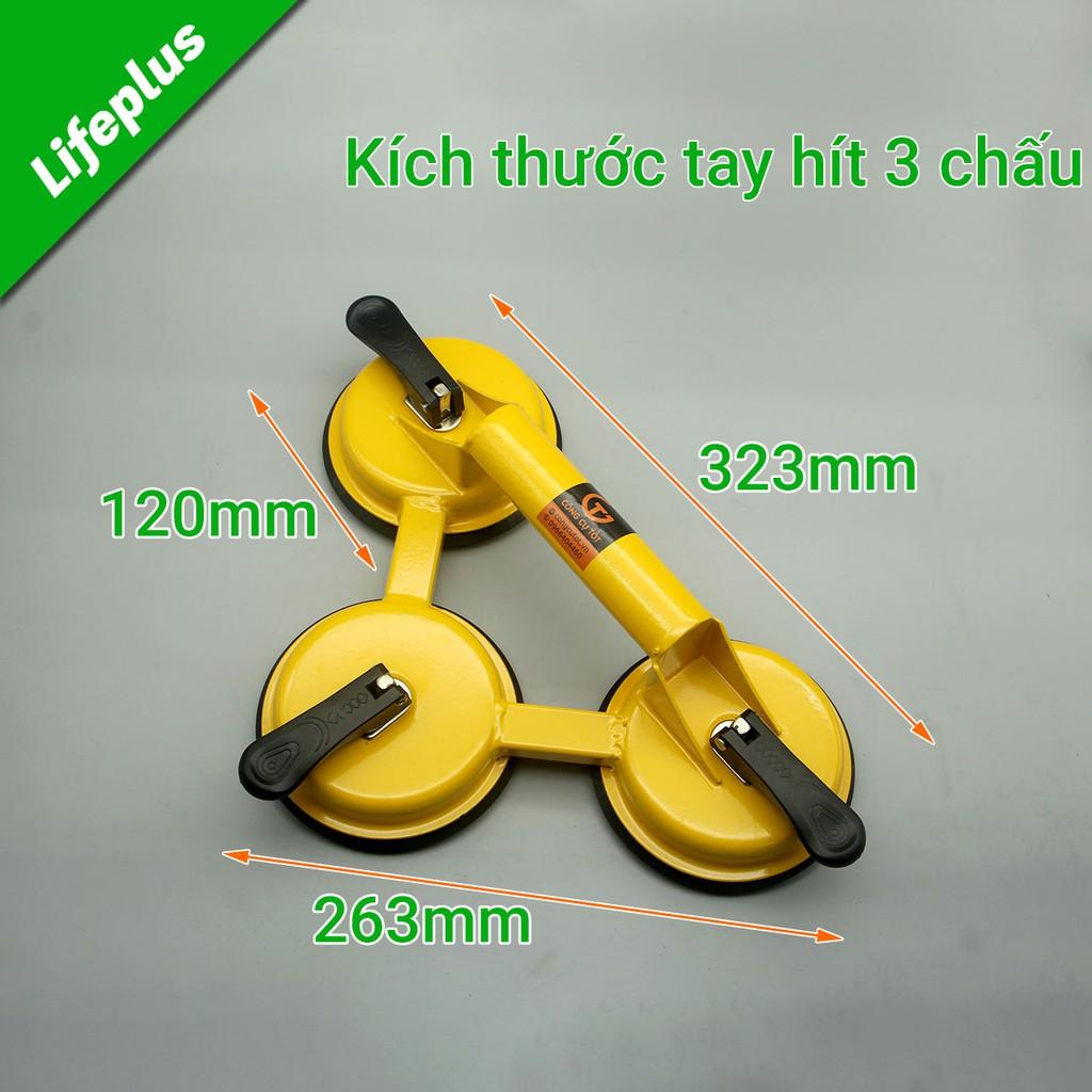 Tay hít kính, gạch men