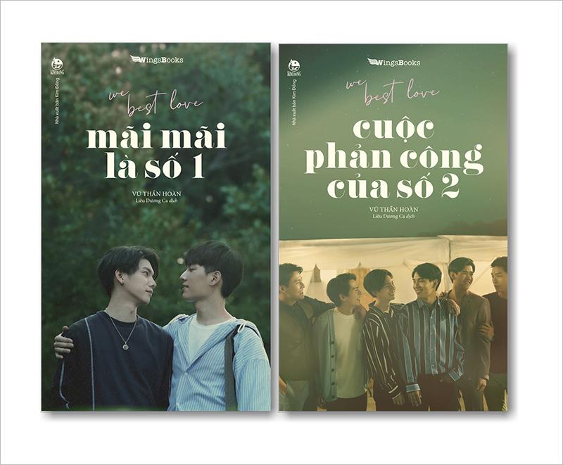 Kim Đồng - Bộ We Best Love - Mãi mãi là số 1 &amp; Cuộc phản công của số 2 (2 quyển) (Tặng Kèm Bookmark + Postcard + Bìa Bao Giả Lập Poster + Giá Đỡ Điện Thoại)