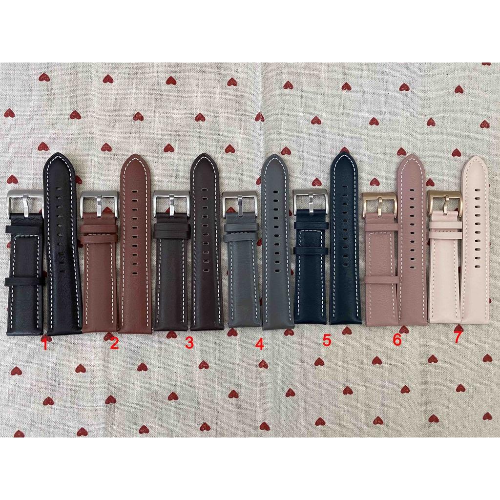 Dây đeo bằng da thật thời trang cho đồng hồ thông minh Fitbit Versa Lite Versa 2 Versa SE