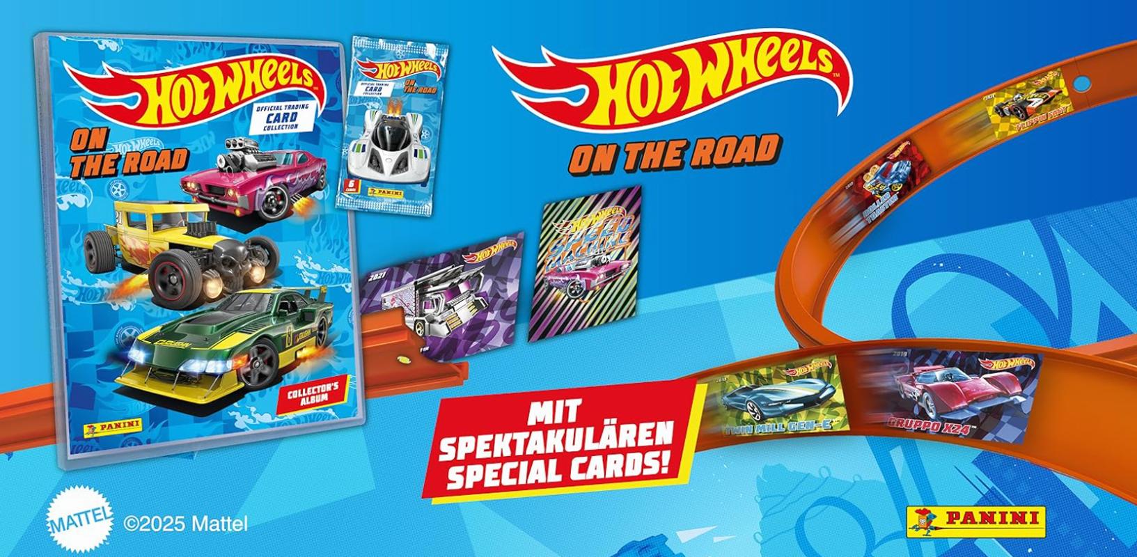 Bộ Thẻ Hình Khởi Đầu Hot Wheels - Panini (Sản Phẩm Bên Trong Là Ngẫu Nhiên)