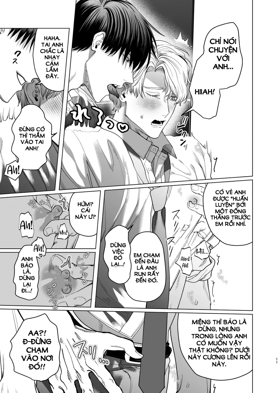 senpai hư hỏng và cậu đàn em nóng tính chapter 1 9