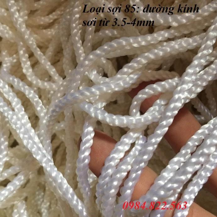Lưới Bóng Đá Sân Mini 5 Người Hình Hộp KT 3.1m x 2.1m x 1m