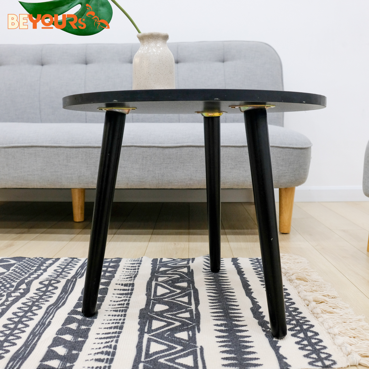 Bàn Trà Sofa Thông Minh BEYOURs Bee Table Bằng Gỗ Hình Tròn Nội Thất Kiểu Hàn