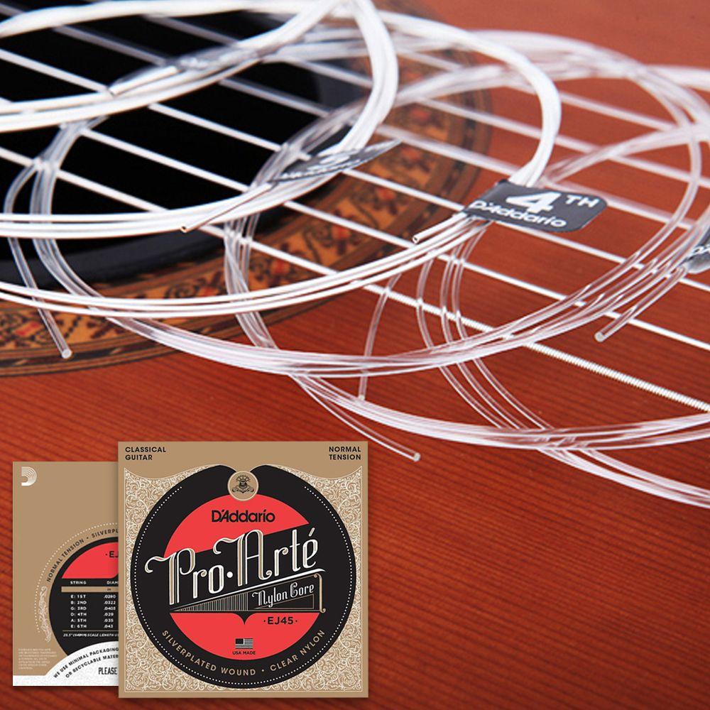 Dây đàn Guitar Classic D'Addario EJ45