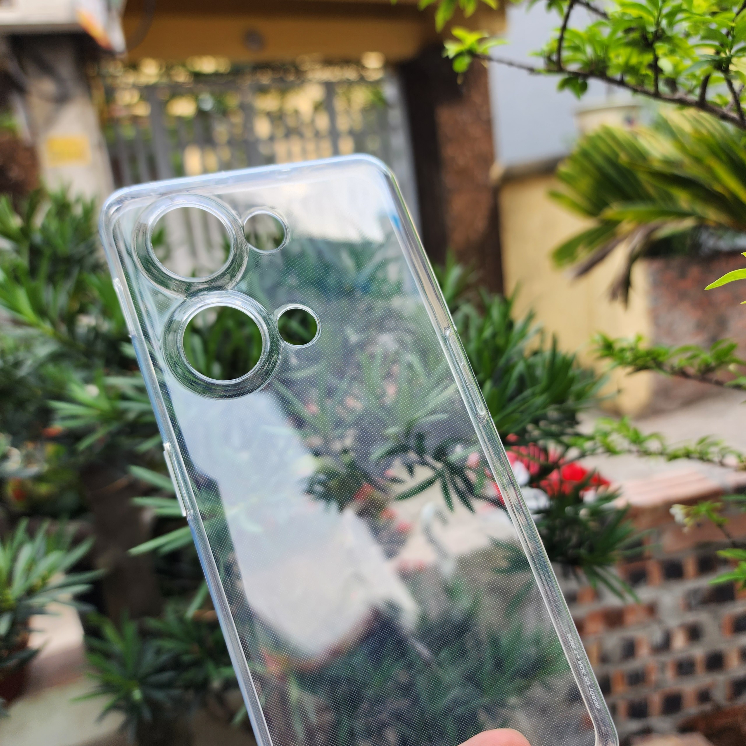 Ốp Lưng Dẻo Trong Suốt cho Oneplus ACE 2V ôm khít máy, Có Gờ Bảo vệ camera.