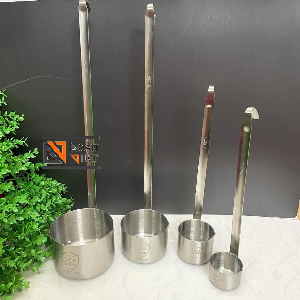 VÁ , GÁO, MUÔI , MUỖNG ... múc mắm, đong gia vị, - INOX SUS 304 cao cấp, nhiều size