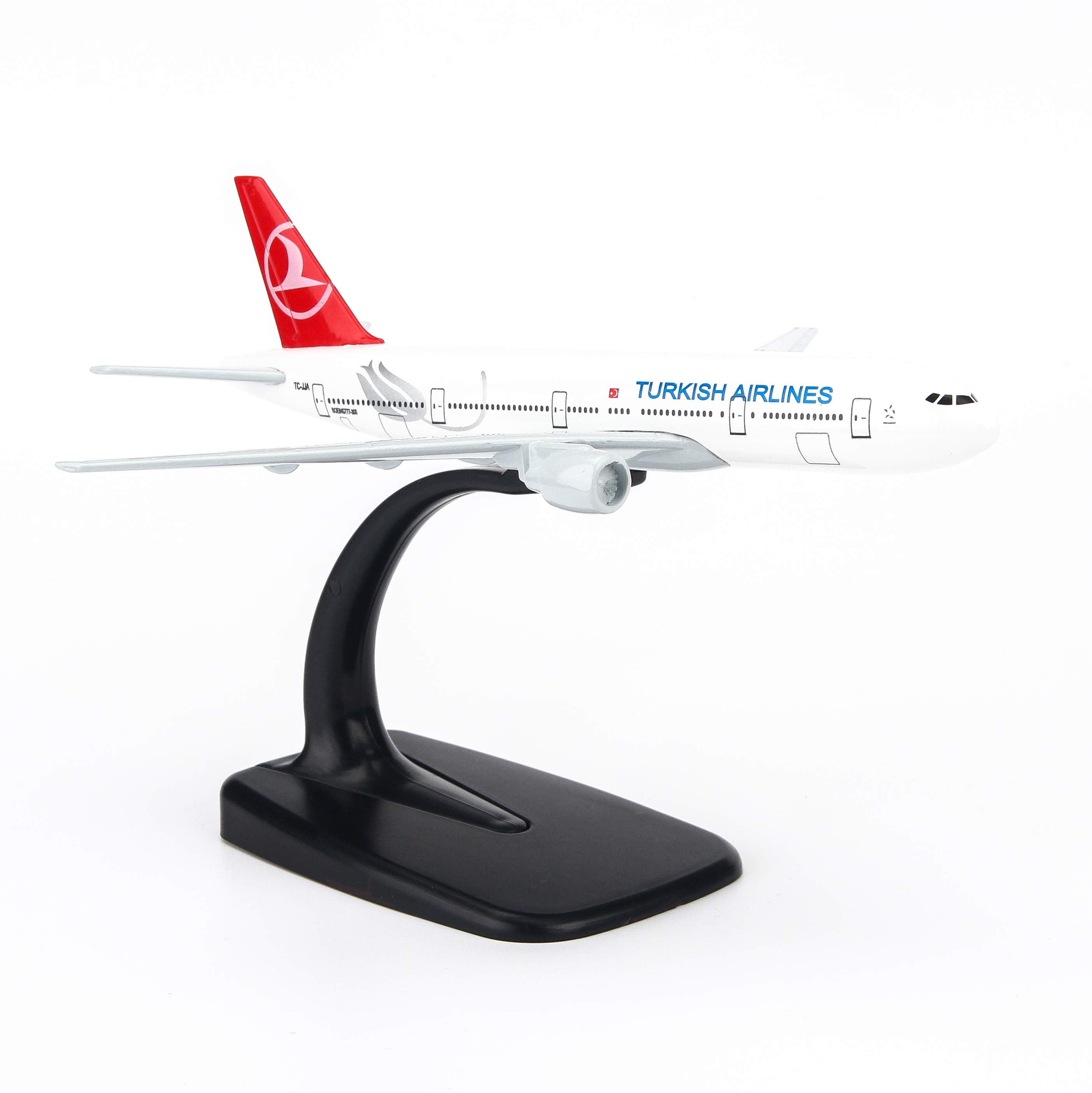 Mô Hình Máy Bay Trưng Bày Boeing 777 Turkish Airlines Everfly (Trắng)