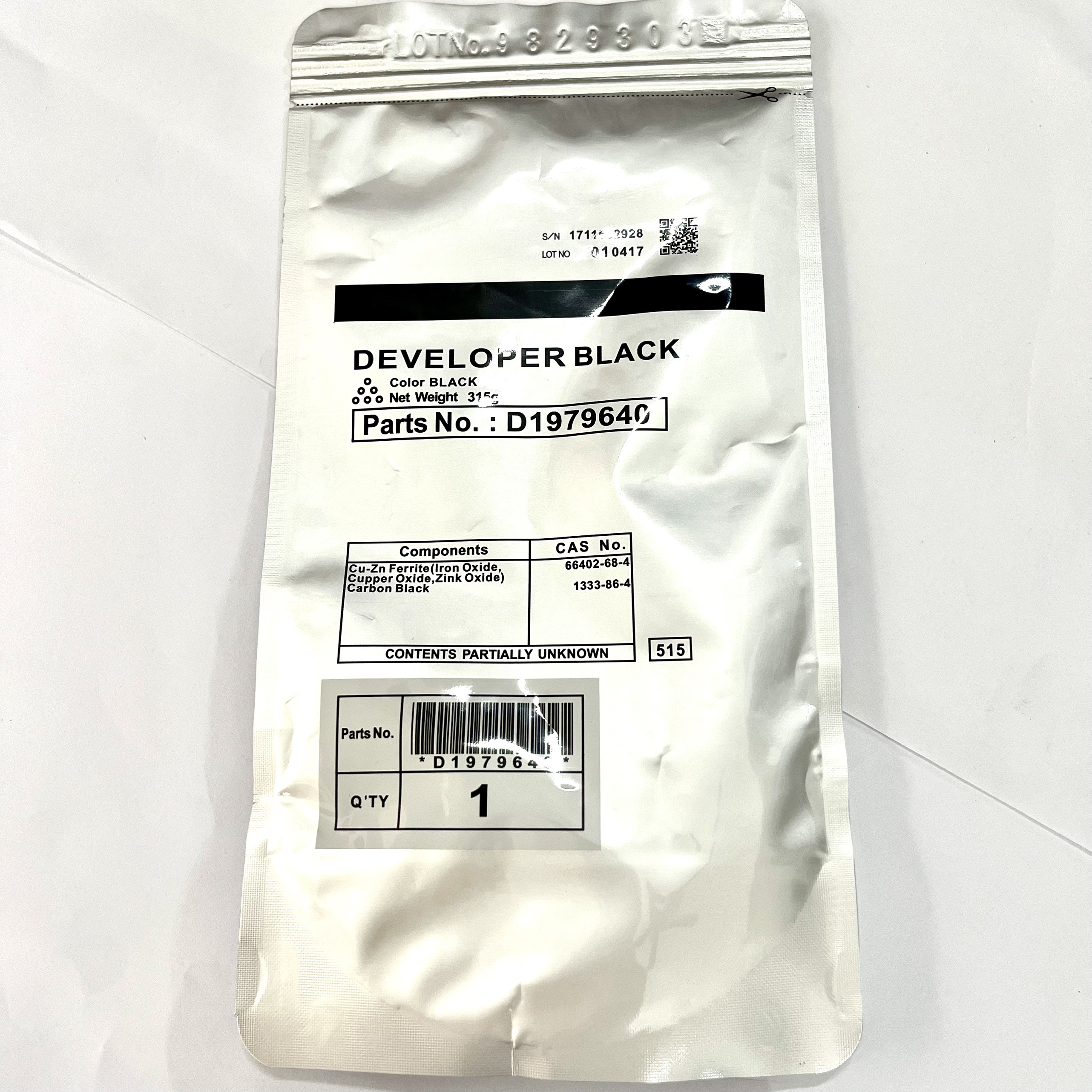 Bột từ Type Black : Dùng cho máy photocopy Ricoh 2554 | 3054 | 3554 | 4054| 5054 | 6054 | 2555| 3055 | 3555 | 4055 | 5055 | 6055  | IM 2500 | IM 3000 | IM 3500  | IM 5000 | IM 6000 | MP2001 | 2501 | MP 2014 |MP 2701 | MP 2702 ( HA - Hàng nhập khẩu )