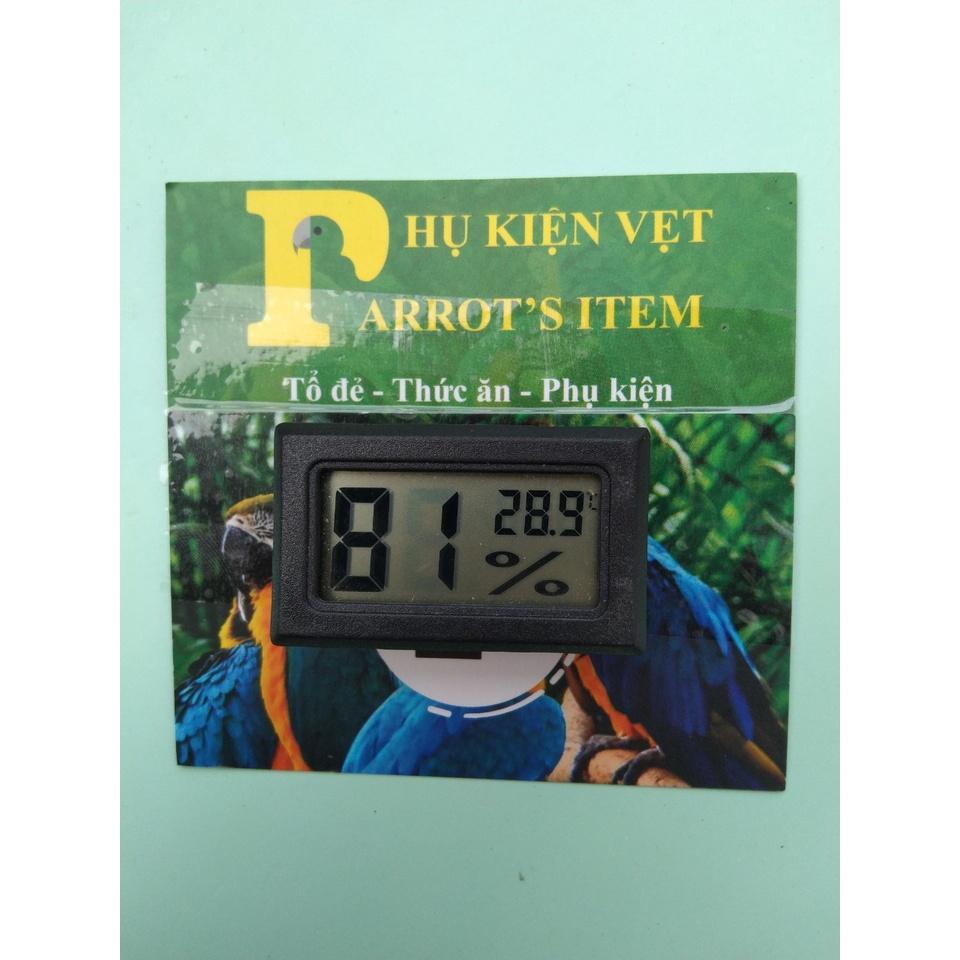 NHIỆT KẾ ĐIỆN TỬ LOẠI NHỎ (ĐỒNG HỒ ĐO NHIỆT KÈM DO ĐỘ ẨM)