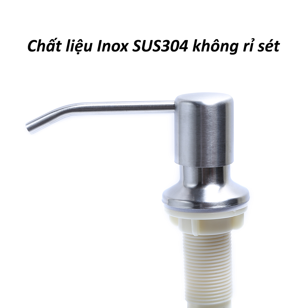 Bình xịt nước rửa chén vòi Inox 304 HOBBY NRC1 gắn chậu rửa chén - có bình nhựa 250ml