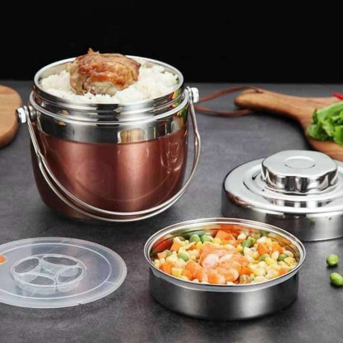 Cặp lồng đựng cơm Inox 304 Furuida dung tích 1.5 lít