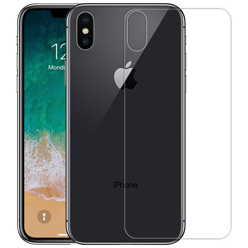 Miếng dán Kính Cường Lực mặt lưng sau cho iPhone XS Max hiệu Nillkin ( mỏng 0.23mm, 9H, chông lóa, hạn hế vân tay) - Hàng chính hãng