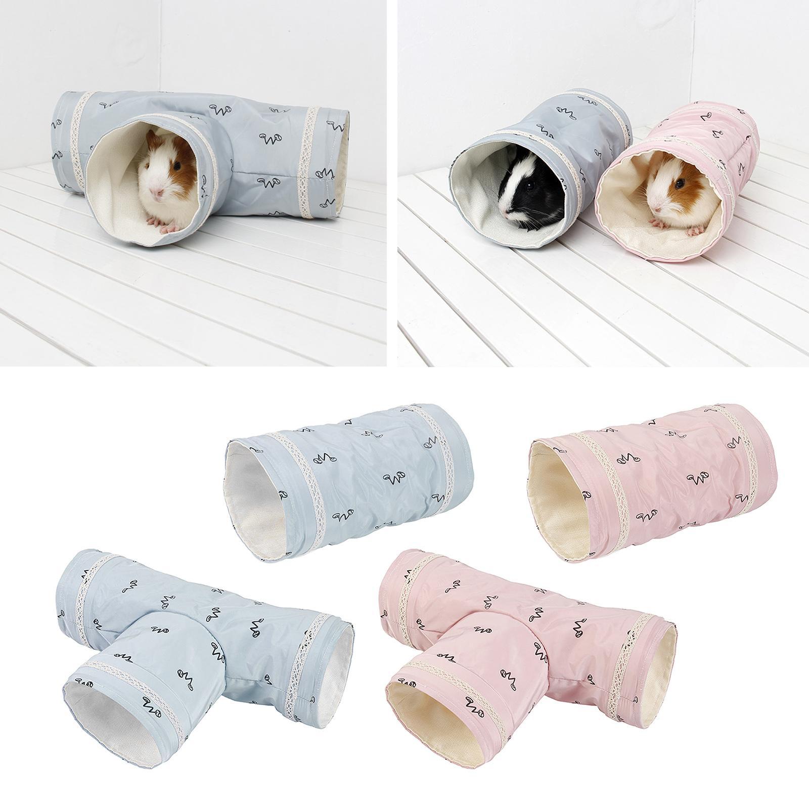 Hamster Tunnel Tubes Cage Toys Pipeline For Rabbit Animal Hamster Guinea