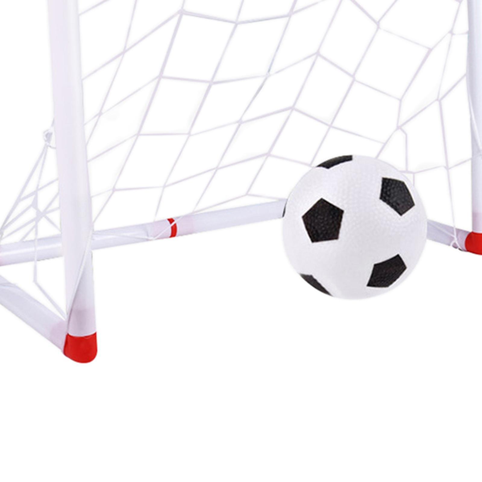 Children Soccer Football Goal Post Sports Toys Sturdy Perfect Gift Game