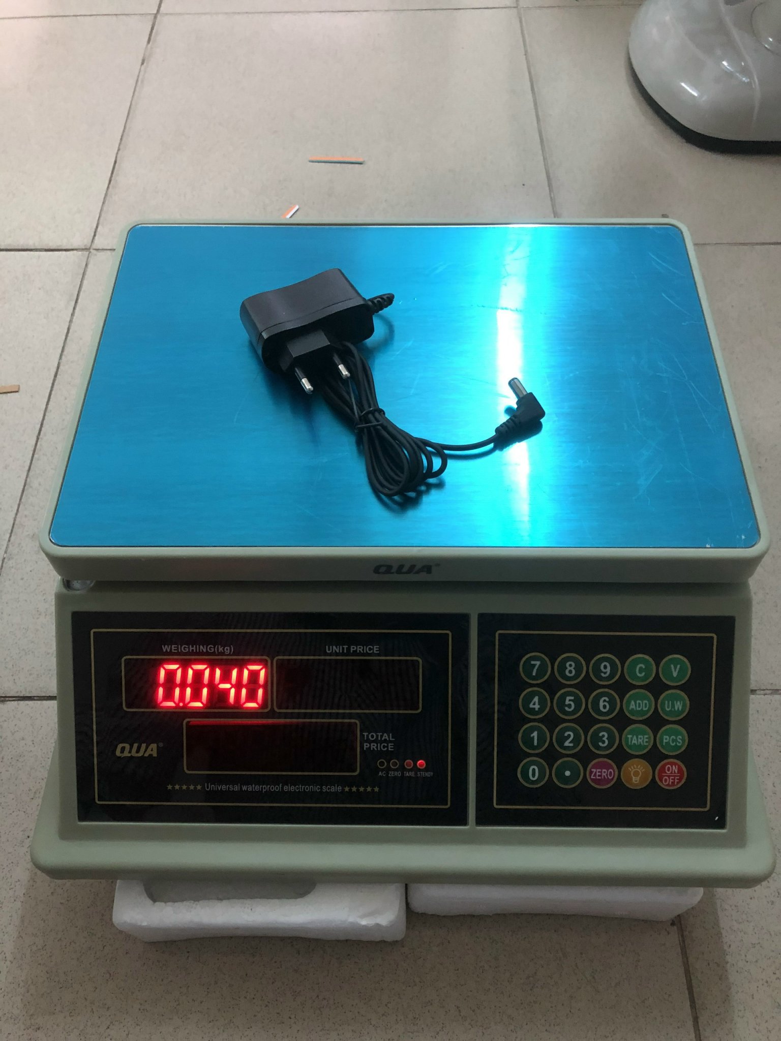 Cân Điện Tử Tính Tiền Chống Nước QUA-832 30 kg