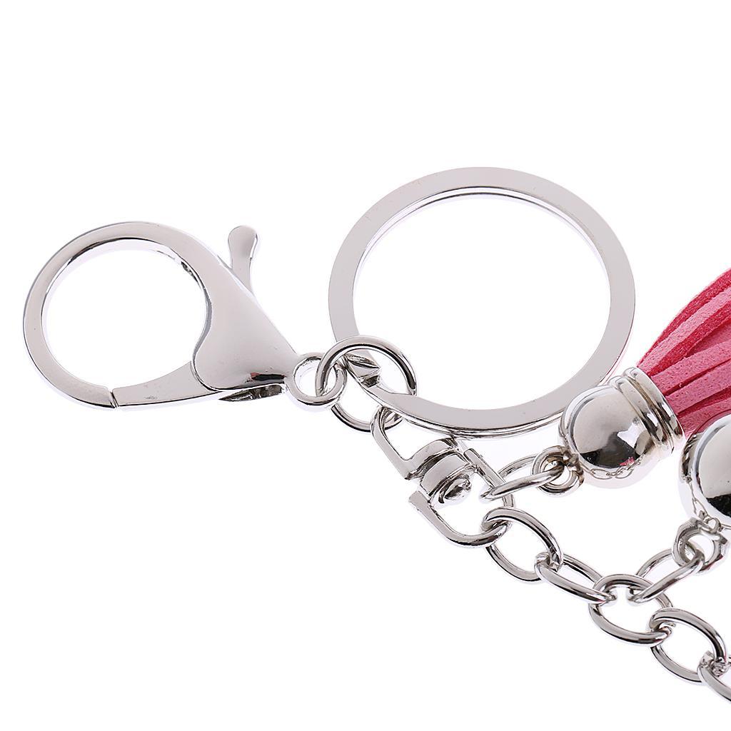Crystal Rhinestone Charm Keychain Animal Keyring Car Key Chain Handbag Pendant