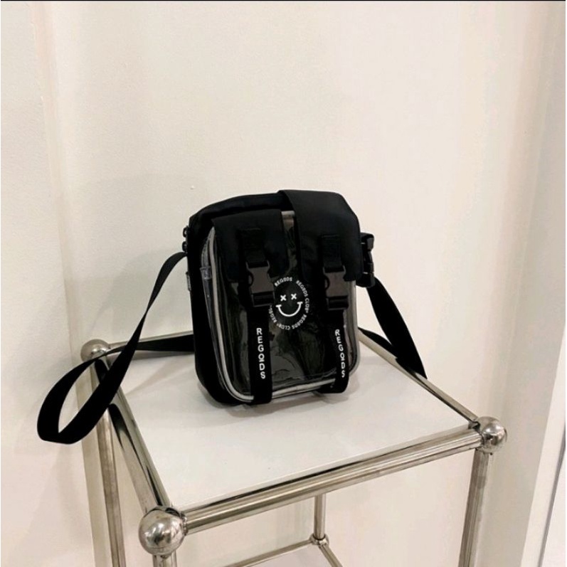 Túi Đeo Chéo Unisex REGODS RGC BAG SS3 Nam Nữ Local Brand Phong cách Ulzzang đi học đi chơi - Gin Store