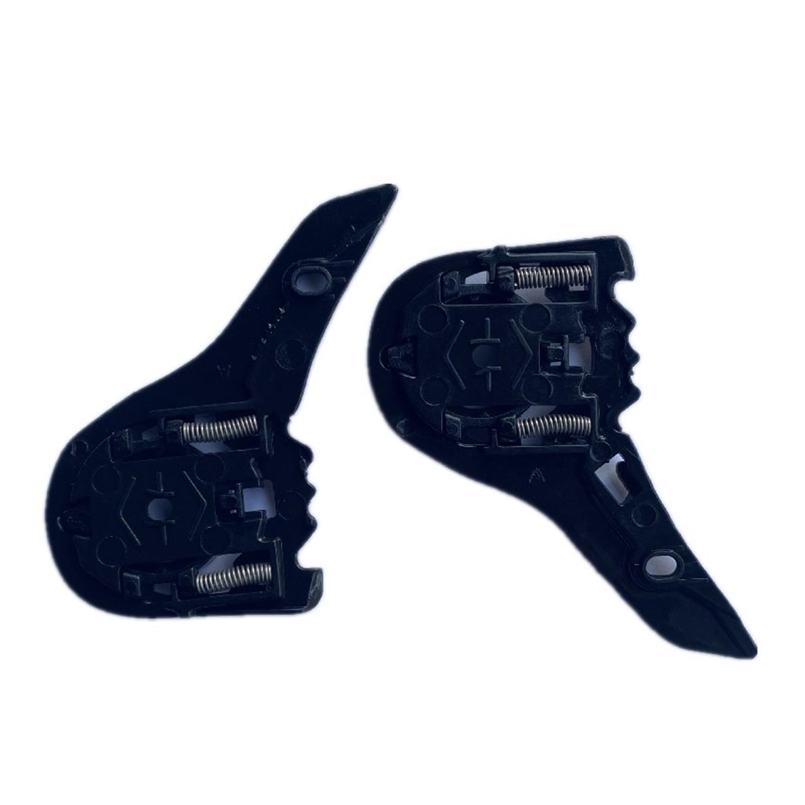 Helmet Lens Base, Left Right Helmet Visor Support, Visor Shield Gear Base Plate, for LS2 Ff358 396 385 Easy to install, ready to use