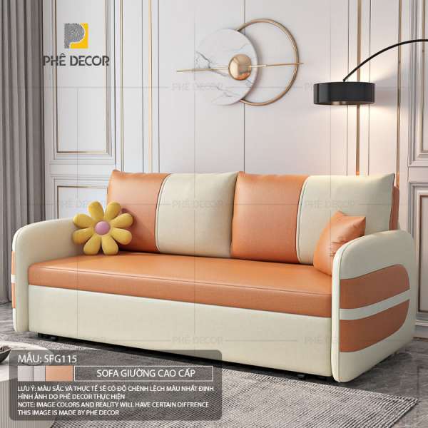 SOFA GIƯỜNG CAO CẤP - SFG115 - 1m98