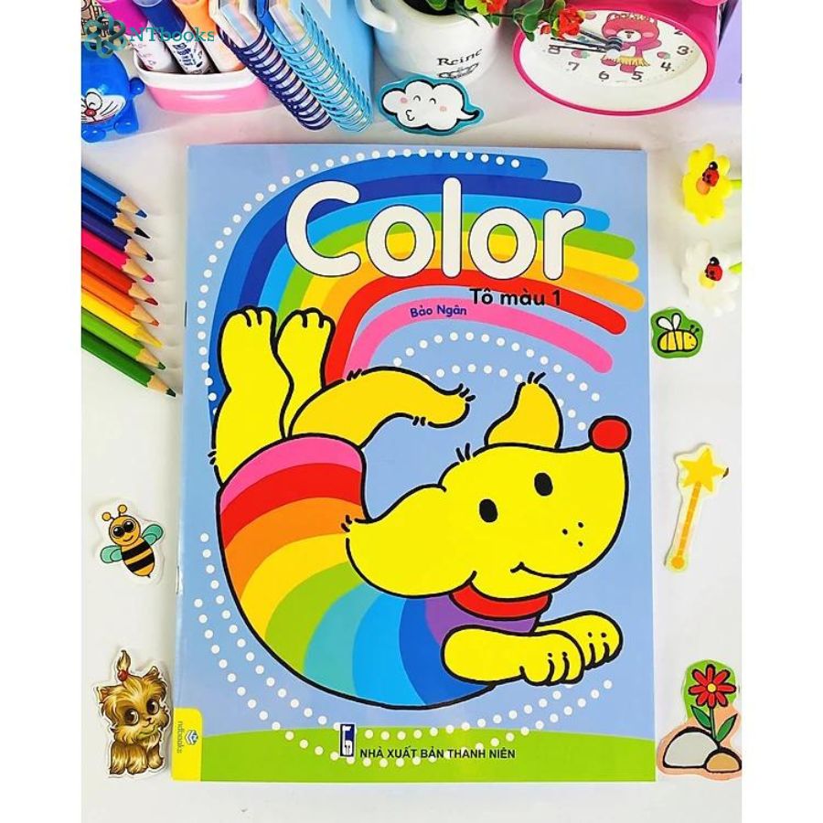 Combo 4 cuốn Sách Color - Tô Màu