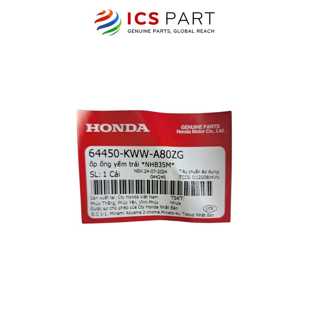Ốp Ống Yếm Trái Nhb35M Honda Wave Rs, Wave S (64450Kwwa80Zg)