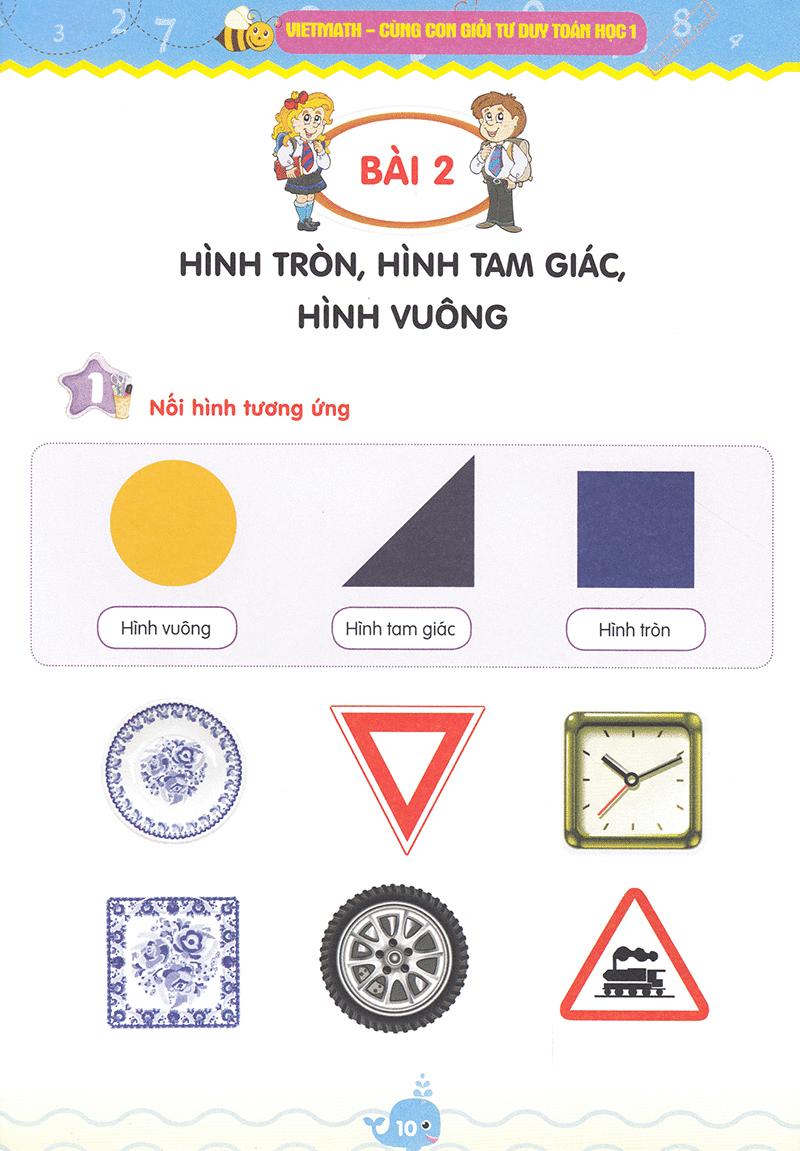 Vietmath - Cùng Con Giỏi Tư Duy Toán Học - Tập 1