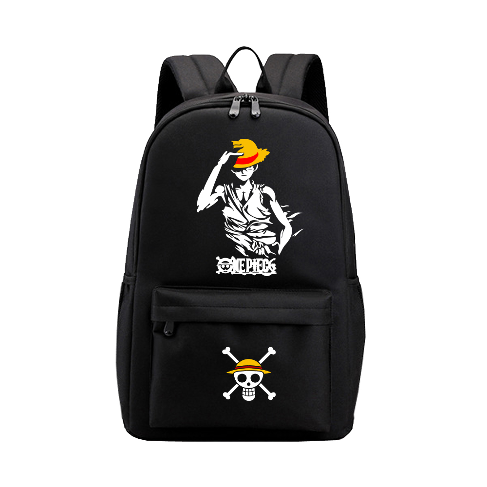 Balo Laptop One Piece Luffy Năng Động Thời Trang có ngăn laptop, đựng sách vở, đi học đi chơi đều được