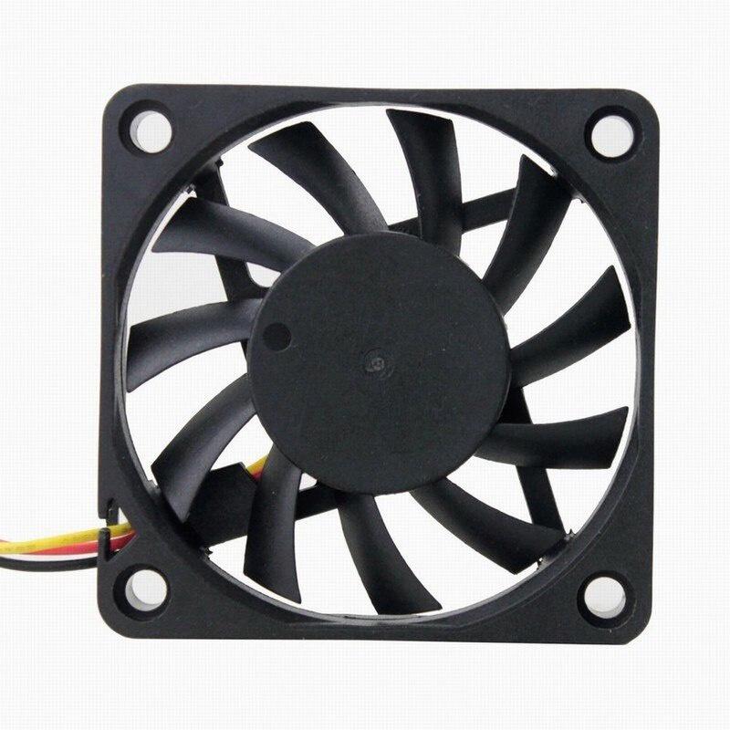 1 Piece Gdstime 3Pin FG Dual Ball 60mm x 1mm DC 11V 3-wire Brushless Cooling Fan 60x60x1mm 6cm 601