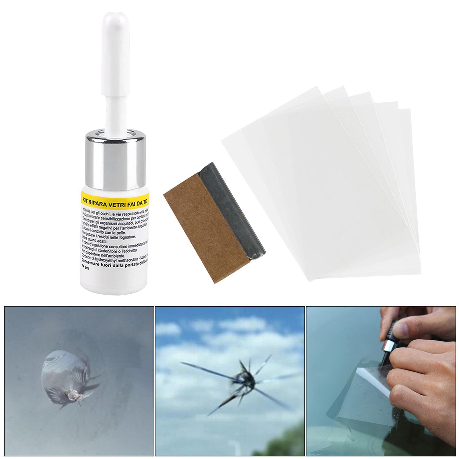 2x Car Windshield  Kit Widow Repairing Fluid Scratches Recovery Tool