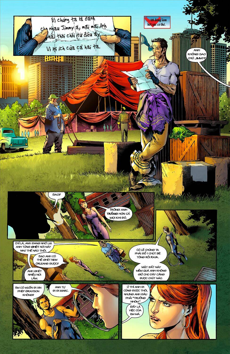 the new 52 - nightwing chapter 5 8