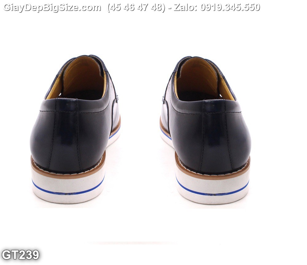 Giày da đóng thủ công, giày tây đế phẳng cỡ lớn 45 46 47 48 cho nam chân to. Big size handmade shoes for wide feet