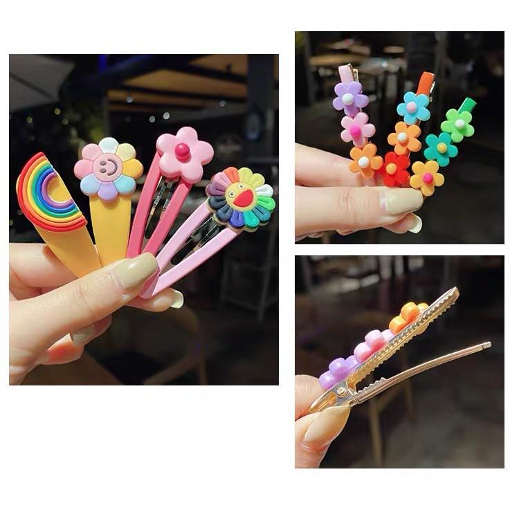 Set Kẹp Tóc 14 Món Nhiều Hình Cute Cho Bé Gái – Dumi Shop