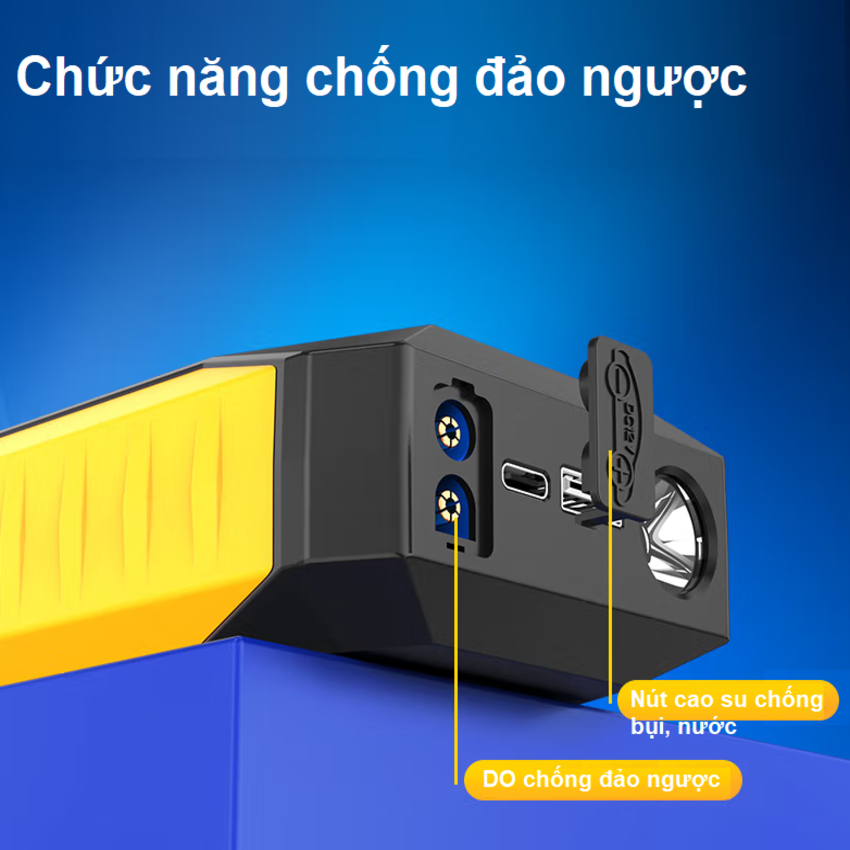 Bộ kích bình acquy ô tô, kiêm pin sạc dự phòng Goodyear GY-5295 10000mAh - HÀNG NHẬP KHẨU